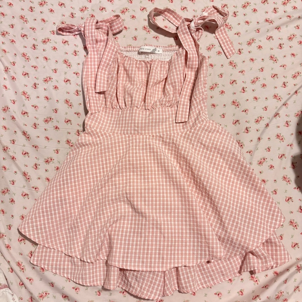 Altar’d State Small Gingham Dress
